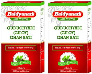 Baidyanath Guduchyadi Ghan Bati - 60 Tablets