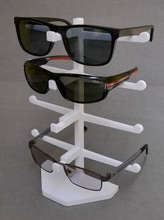 makerV 4 Compartments Plastic Spectacles stand