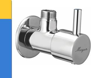 MAYUR OCICH ANGLE COCK (HEAVY DUTY) HIGH FLOW W. WALL FLANGE [JAQUAR ANGLE COCK FLORENTINE MODEL] Angle Cock Faucet