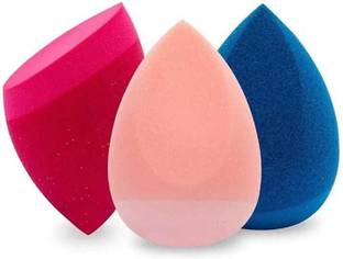 Trendy styler Makeup Sponge Set 3pcs.Professional Beauty Sponge Blender for Cosmetic Blending.Make up sponge egg.Multi-Colors.Different shapes