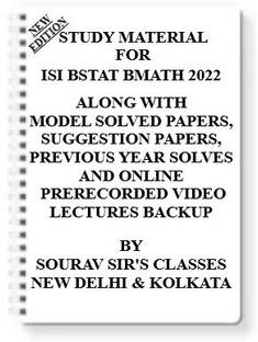 Study Material On Isi Bstat Bmath