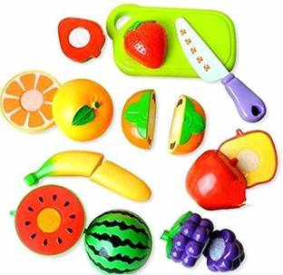 BHVMEY Fruits And Vegetables Role Play Toys For Kids