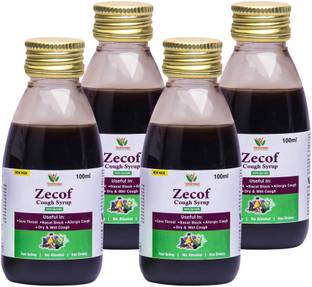 Vaddmaan Zecof Cough Syrup 4 x 100ML
