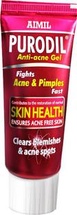 AIMIL Purodil Organic Anti Acne Cream Gel & Pimple Face Gel with Neem, Tulsi & Aloe Vera (Pack of 3)
