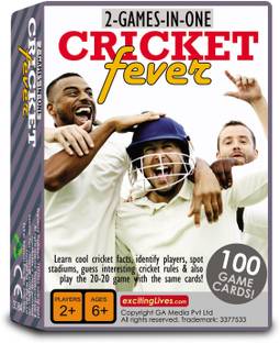 Exciting Lives Cricket Fever Cards Game