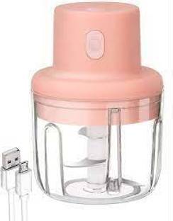 REGIME by REGIME Portable USB Rechargeable Electric Chopper Fruit Vegetable Onion Chopper Garlic Chopper Food Cutter Speedy Chopper Mini Slicer, Food Processor (250 ml) Vegetable Chopper