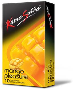 Kamasutra Mango Pleasure Flavoured Condoms Condom