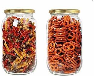 Adhunyk Glass Grocery Container  - 1000 ml