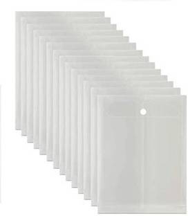 KRISHVIA plastic FS Size Envelope Holder File Bag