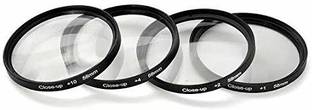 SUPERNIC 67mm Macro Close up Lens Filter Kit +1 +2 +4 +10 for Canon & Nikon 18-70mm 18-140mm 18-105mm 18-135mm DX Lens with 4pocket Carry Pouch Close-up Filter
