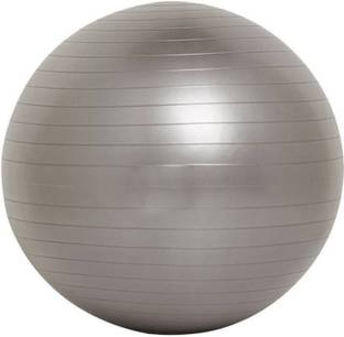 Fitguru EXERCISE GYM BALL 85 CMS GREY WITH FOOT PUMP Gym Ball