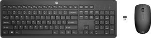 HP 230 Black Wireless Mouse and Keyboard Combo Combo Set
