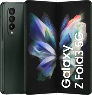 Coming Soon Add to Compare SAMSUNG Galaxy Z Fold3 5G (Phantom Green, 256 GB) 4.197 Ratings & 5 Reviews 12 GB RAM | 256 GB ROM 19.3 cm (7.6 inch) QXGA+ Display 12MP + 12MP + 12MP | 10MP Front Camera 4400 mAh Lithium-ion Battery Qualcomm Snapdragon 888 Octa-Core Processor 1 Year Manufacturer Warranty for Device and 6 months Manufacturer Warranty for In-Box Accessories ₹1,49,999 ₹1,71,999 12% off