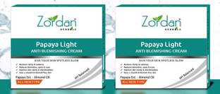 ZORDAN Papaya Light Anti Blemishing Cream (Pack Of 2) (100 g)