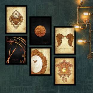 KOTART Arts Modern Wall Art Framed Painting For Home Decor Digital Reprint 14 inch x 11 inch Painting