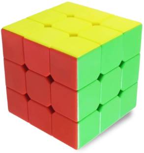 आर्टिंडिया Rubiks cube 10 x high speed smooth Sticker Less Speed cube
