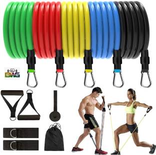 Bewitching Resistance Bands Set for Exercise, Stretching, and Workout Toning Tube Resistance Tube