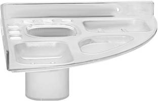 Prestige Transparent Plastic Unbreakable Soap Dish Tooth Brush Paste Holder Home Acrylic Bathroom Faucets Accessories 5 in 1