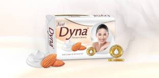 Dyna MILK CREAM & ALMOND OIL SOFT SKIN SOAP ( 8x 100 g)