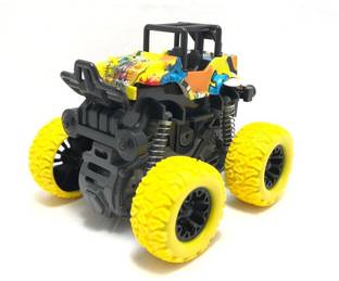 Mubco Monster Trucks Toy Off-Road Vehicle | Stylish Painting | 4x4 Four-Wheel Drive Buggy |