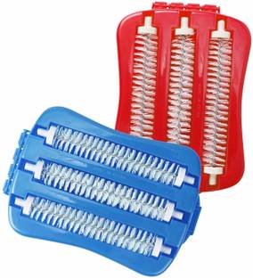 FAVHOME Handheld Rolling Brush for Carpet/Car Seat/Sofa pack of 2 Nylon Dry Brush
