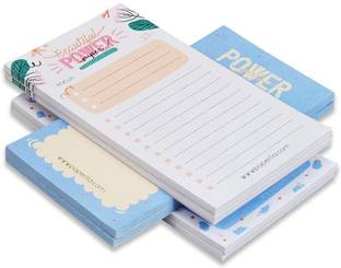 COI To Do List Notepad - 50 Pages Each Tear-Off Daily Planner Undated Planning Sheets, Day Checklist Productivity Organizer, Track Your Goals, Ideas, Daily Schedule Note Pad Set of 6 Pocket-size Memo Pad unruled 50 Pages