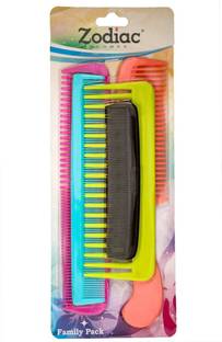 PuthaK Zodiac Multicolor Comb (PS 555) 5 pcs