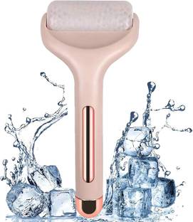 sellastic Ice Roller Face Massager Facial Skin Care Tool with Cooling Gel for Face and Eyes,Puffiness and Pain Relief for Women & Men Ice Face Massager Roller Massager