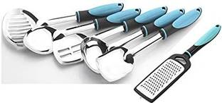 ZUNBELA ZICON BLUE SERVING SET Stainless Steel Serving Spoon Set