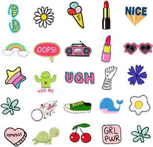 Sticker Hub 45 cm Capture the Moment Planner Stickers for all, Self Adhesive (1 Sheet) Self Adhesive Sticker