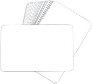 patil magic Learning Advantage Double sides Blank Playing Cards Poker size (Pack of 52 cards) 1 Magic Tricks