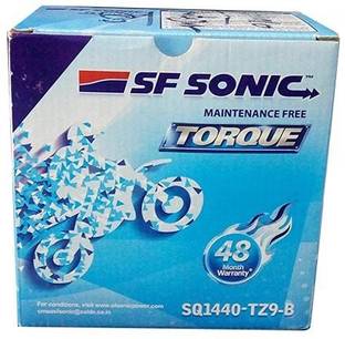 SF SONIC FSQ0-SQ1440-TZ9-B 9 Ah Battery for Bike
