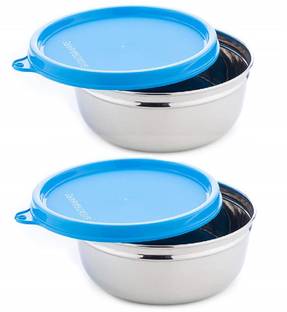 Signoraware Steel Grocery Container  - 380 ml