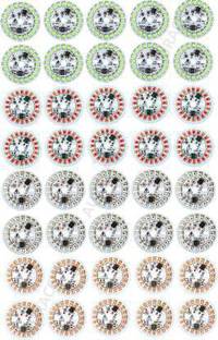 ROOPREKHA 40 Pcs Combo Red Green Blue Pink CLR 9 watt Led DOB Material - 10pcs each Color Light Electronic Hobby Kit
