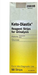 Bayer 50 Glucose & Keto Diastix (Bayer 2883B) Glucometer