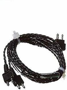 Aika 2 Pin Cord Wire Only For All Type of Pocket Model Hearing Aid Machine Wire (Pack of 10) Pocket Style Identification Tag