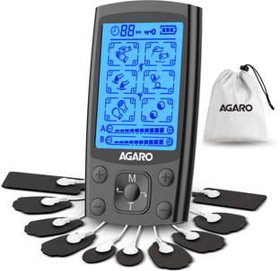 अगारो 33536 Dual TENS physiotherapy, 24 Modes, 20 Level of Intensity, for Pain relief मसाज़र