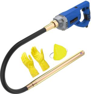 Mass Pro Heavy Duty Powerful 1050W Speed 4000 RPM Electric Concrete Vibrator 1050W Handheld Concrete Vibrators 220V With 1.5m Long Rod Concrete Tools Pistol Grip Drill