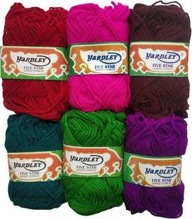 Tailoring Products YARDLEY Hand Knitting Acrylic Woolen Yarn Art Craft Soft Fingering Crochet Wool Ball Thread