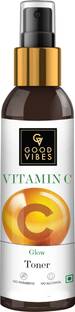 GOOD VIBES Vitamin C Glow Toner (120 ml) Men & Women