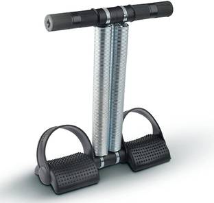 FLEX N FIT HIGH QUALITY STEEL DOUBLE SPRING TUMMY TRIMMER BLACK P Ab Exerciser