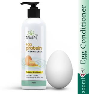 nagbai EGG PROTEIN CONDITIONER FOR LONG, STRONG, MOISTURISING & SHINY HAIR