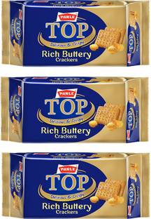 PARLE TOP RICH BUTTERY 200 GM - COMBO OF 3 Cookies Biscuit