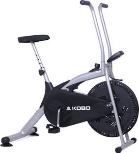 KOBO AIR BIKE DELUX WITH ELECTONIC METER Upright Stationary Exercise Bike