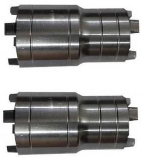 ATOOLS pack of 2 Clutch Nut Spanner Repairing Tool for Super Splender & Star City 2 In 1 Motorbikes Made on CNC Machine Hardened and Tempered Steel Lever Tool