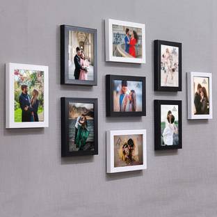 AG CRAFTS Wood Wall Photo Frame