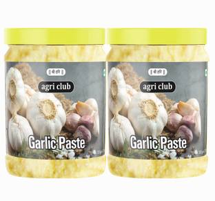 AGRI CLUB Garlic Paste 200 Gm(Pack of 2)