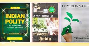 Best Ias/upsc Combo Indian Polity By M Laxmikanth A Brief History Of Modern India ( English , Paperback , Unknown )Environment 7th Revised Edition By Shankar Ias Academy