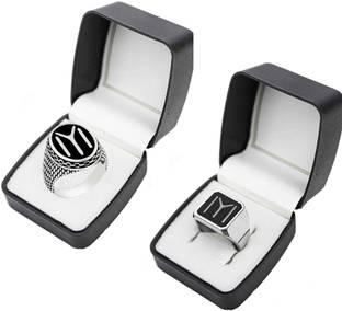 Shopping Dust Ertugrul Gazi Ring For Boy Men kayi Qabila Ring IYI Ring Gold Plated Ring Dirilis Ertugrul Ghazi Ring For Men's & Boy's kayi Qabila Thumb Ring Metal Silver Plated Ring ( 2 Rings Combo) Stainless Steel Silver Plated Ring