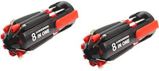 Tool Point 8 In 1 Screwdriver Tool Kit with 6 LED Light Combination Screwdriver Set